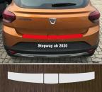 Lackschutzfolie Ladekantenschutz transparent 150 µm für Dacia Sandero Stepway ab 2020